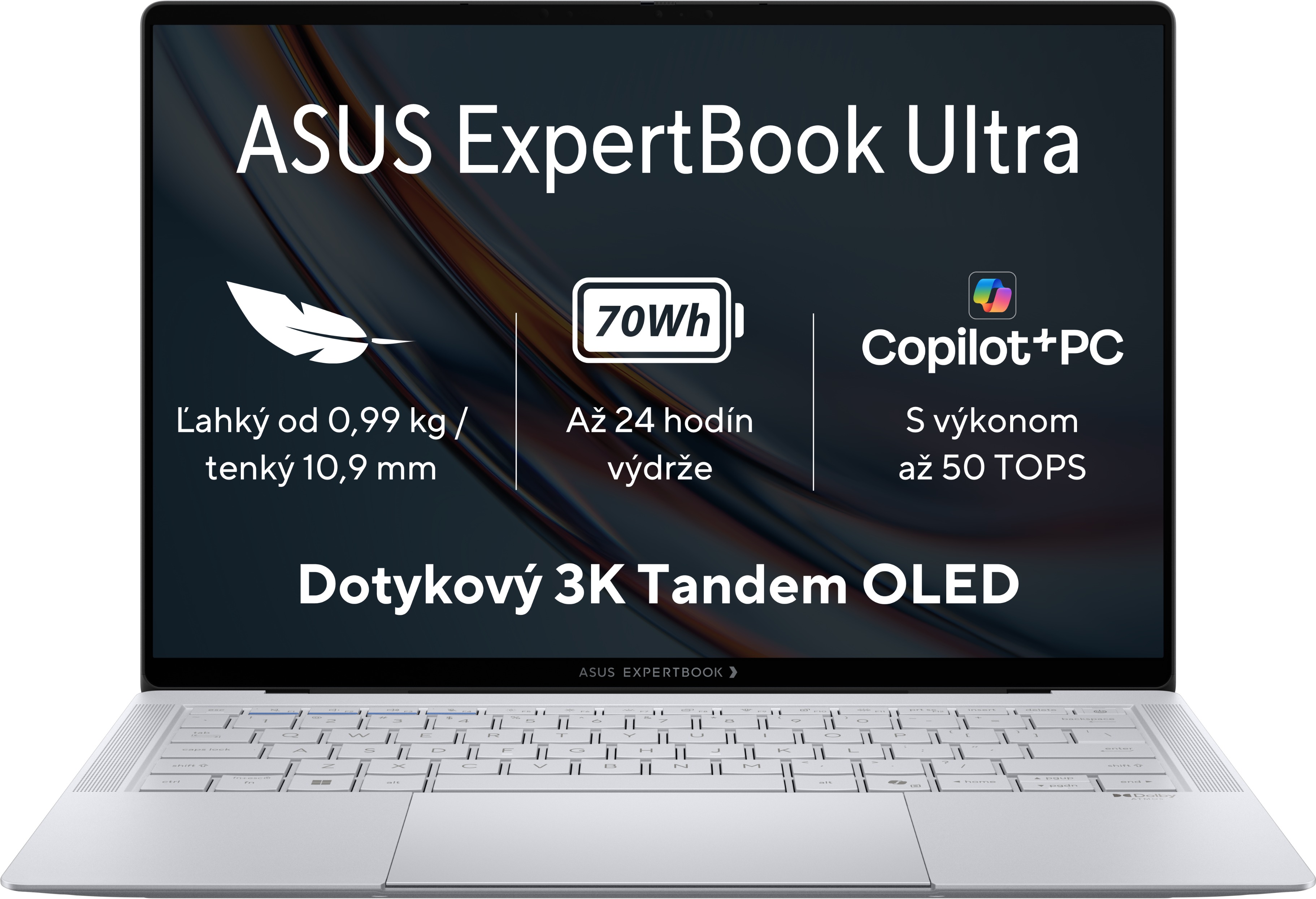 ASUS ExpertBook Ultra B9406CAA-OLEDX7642SX Morn Grey celokovový