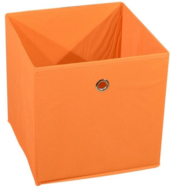 Nejlevnější nábytek Úložný box Golo, oranžový