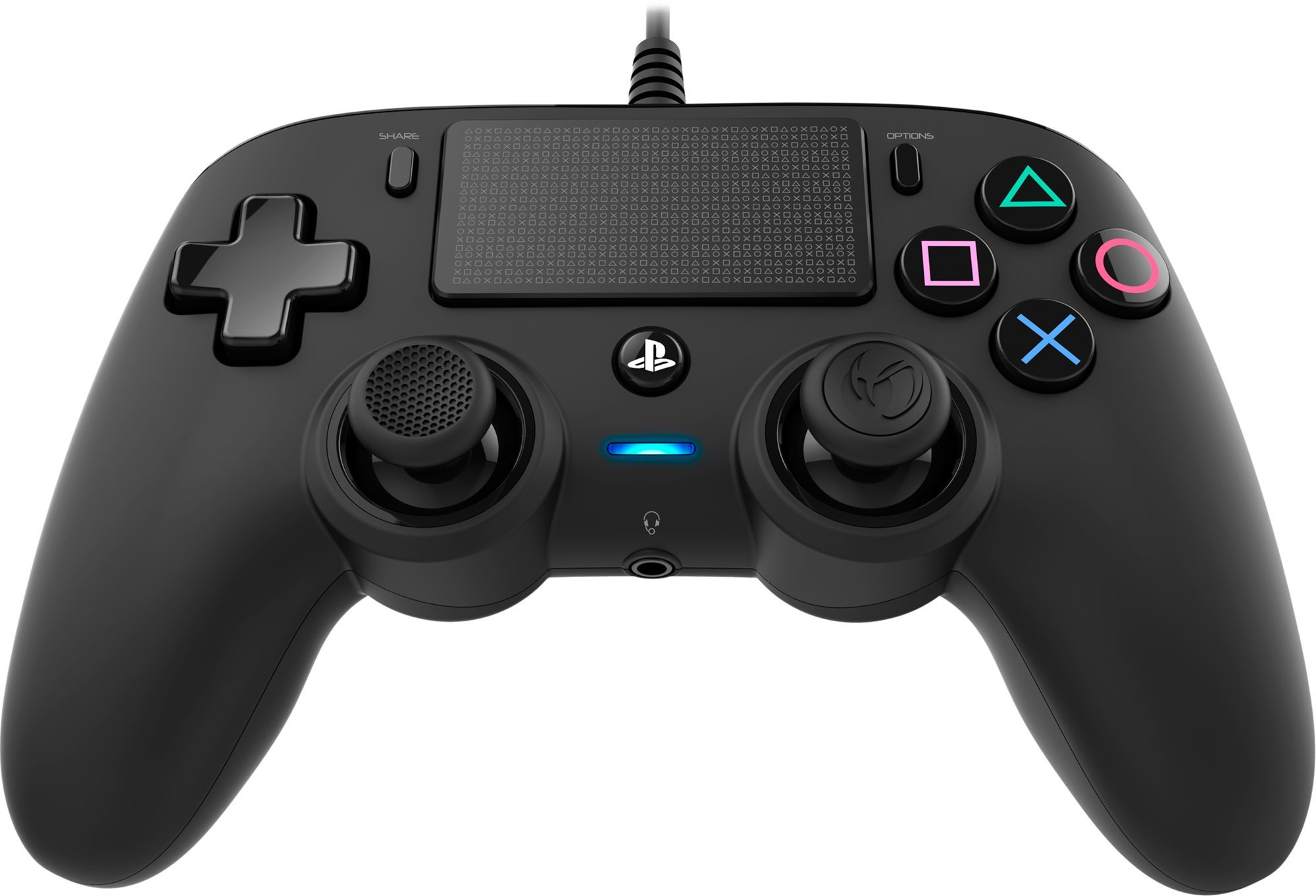 Nacon Wired Compact Controller PS4 – čierny