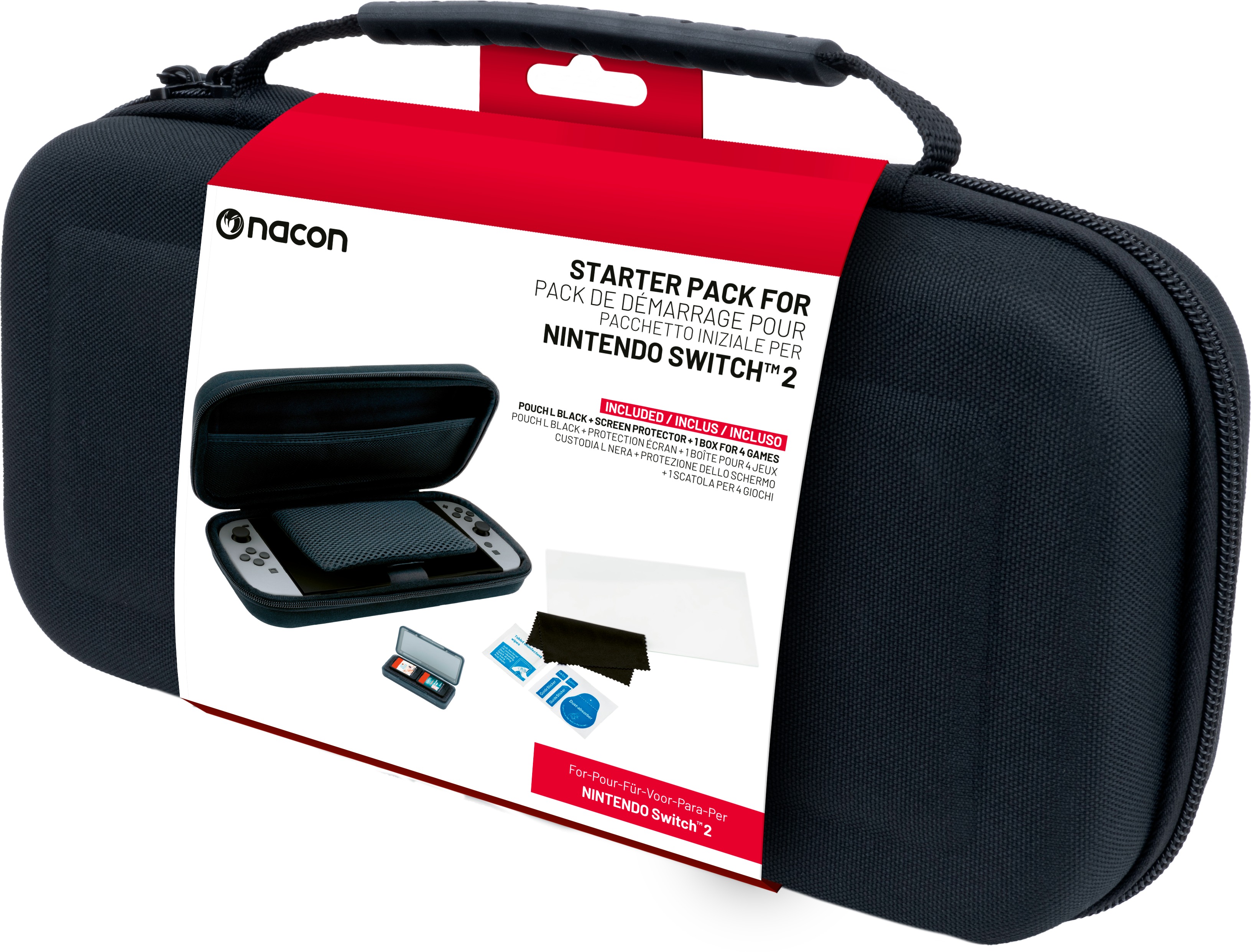 Nacon Starter Pack Black – Nintendo Switch 2