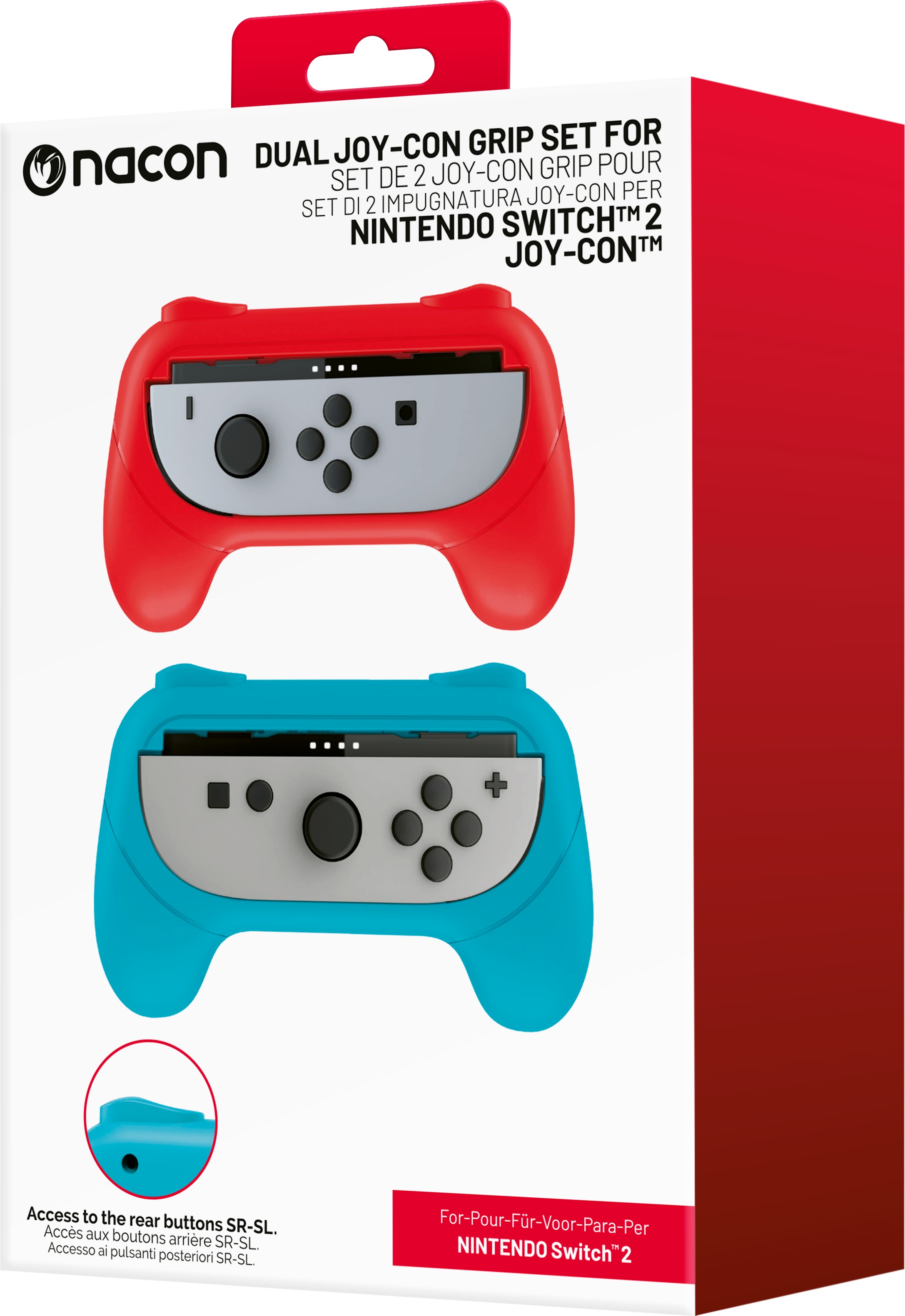 Nacon Dual Joy-Con Grips Set – Nintendo Switch 2