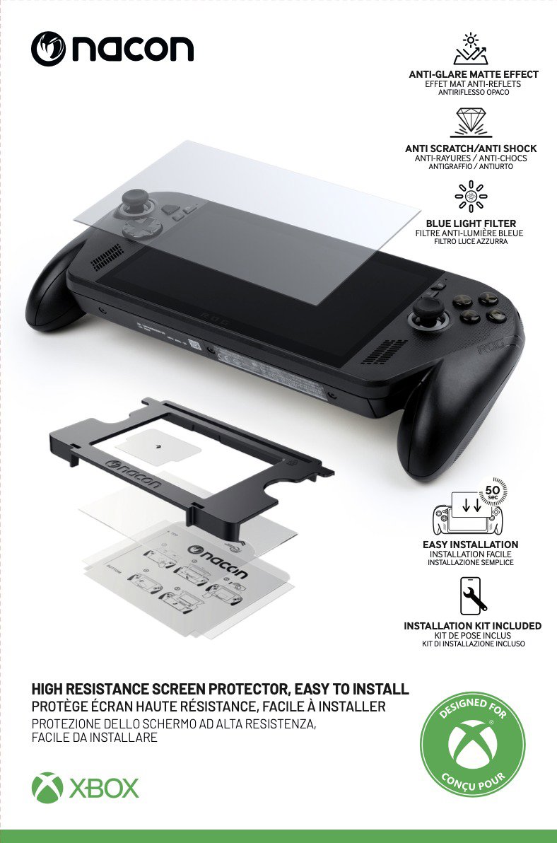 Nacon High Resistance Screen Protector – ROG Xbox Ally X/ROG Xbox Ally