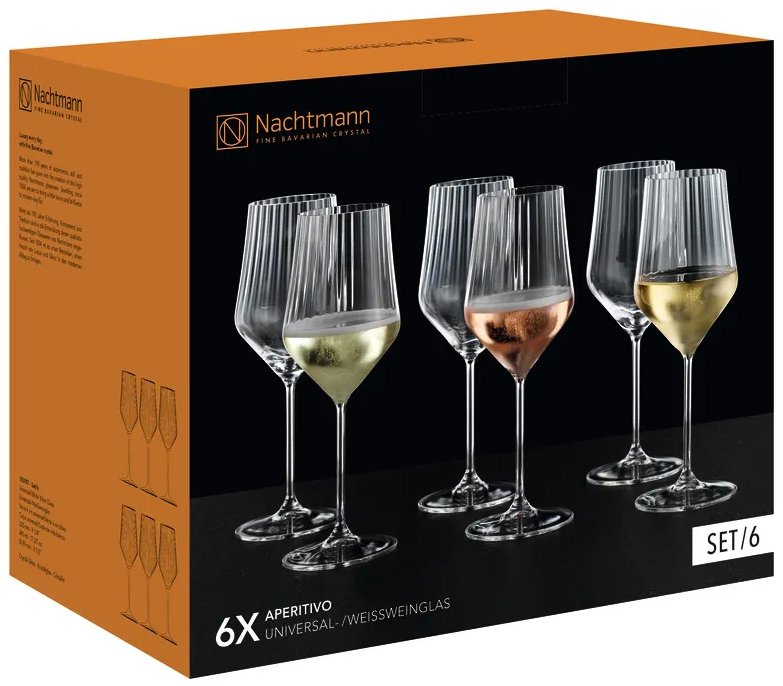 Nachtmann APERITIVO Súprava pohárov na biele víno 6 ks
