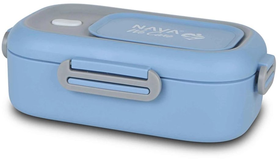 NAVA Greece Antikorový obedový box „We Care“ modrý 800 ml