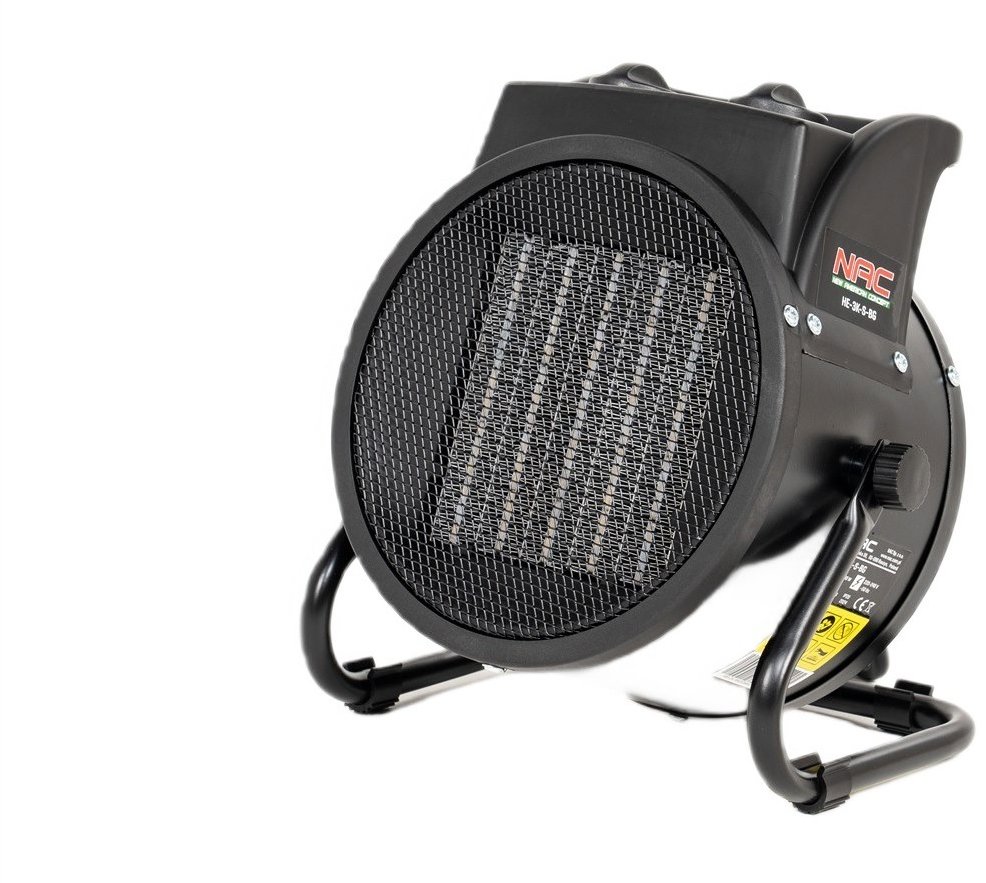NAC Ohrievač elektrický 3000W HE-3K-S-BG