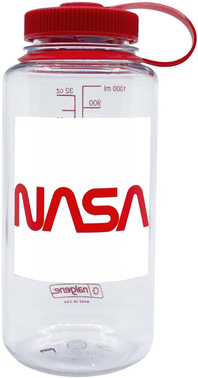 Nalgene WM 1000 ml NASA Retro clear