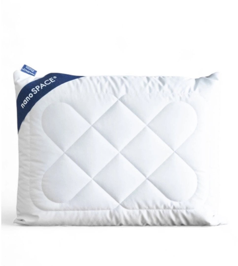 nanoSPACE – Protiroztočový ortopedický vankúš s pamäťovou penou, prešitý zipsom, 45 × 60 + 12 cm