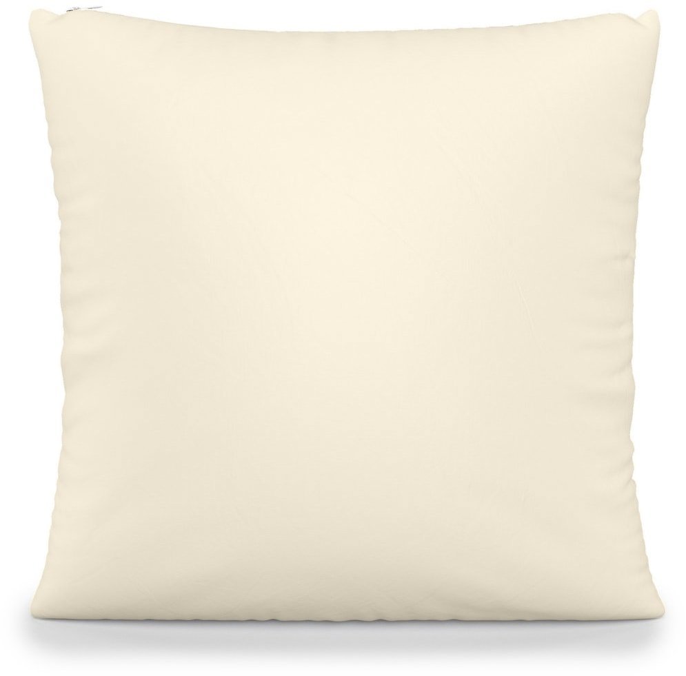 nanoSPACE Dekoratívny protiroztočový vankúš Nanobavlna® 50 × 50 cm, režná biobavlna