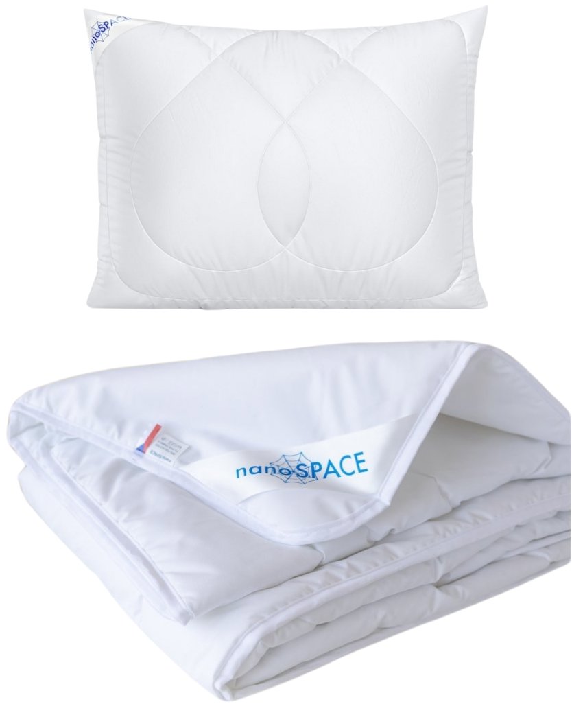 nanoSPACE Letná protiroztočová súprava: vankúš + letná prikrývka (70 × 90 cm, 140 × 200 cm)