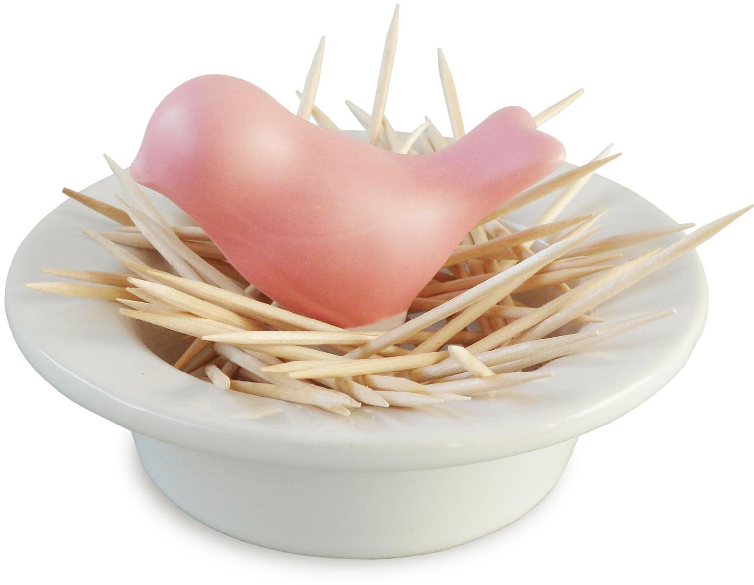 INVOTIS Stojanček na špáradlá ORANGE Bird´s Nest OR1064