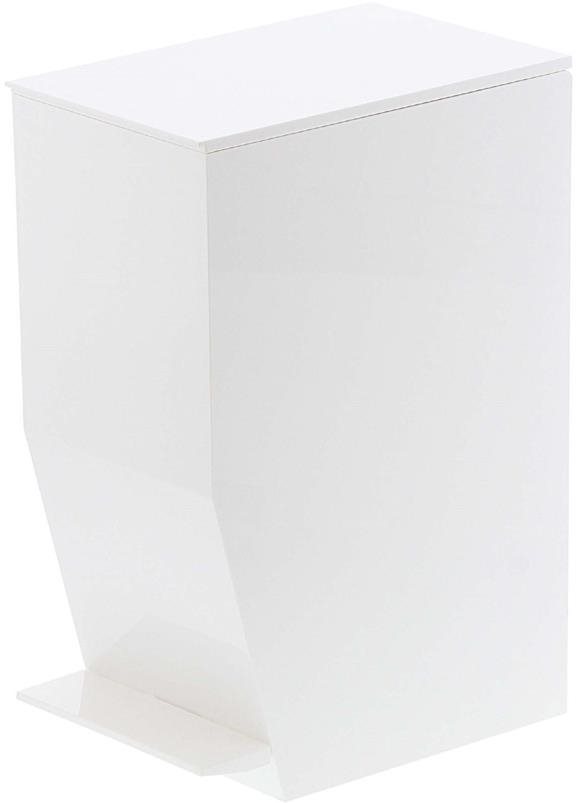 YAMAZAKI Odpadkový kôš do kúpeľne Tower 3385, 3,9 L, biely