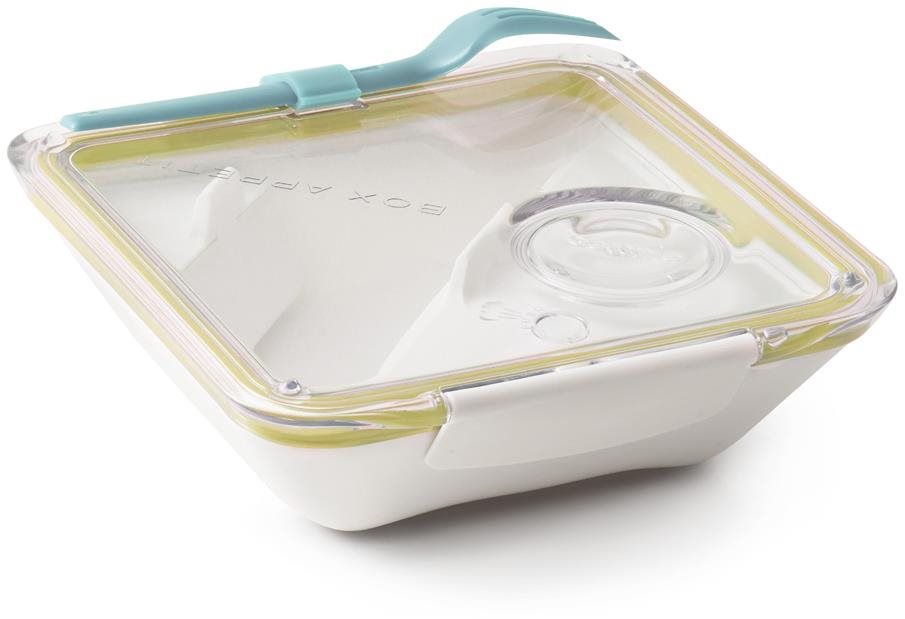 BLACK+BLUM Desiatový box LunchBox Appetit 880 ml, biely/medový