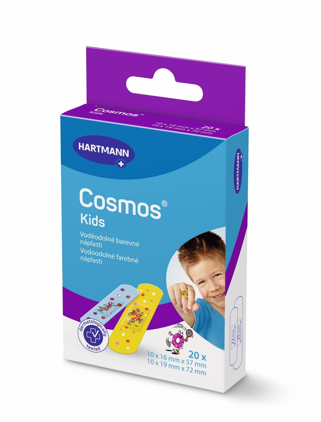 COSMOS - Náplasť detská - 2 veľkosti (20 ks)