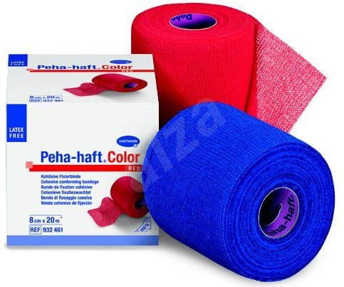 PEHA-HAFT Color Elastické fixačné ovínadlo 6 cm x 20 m