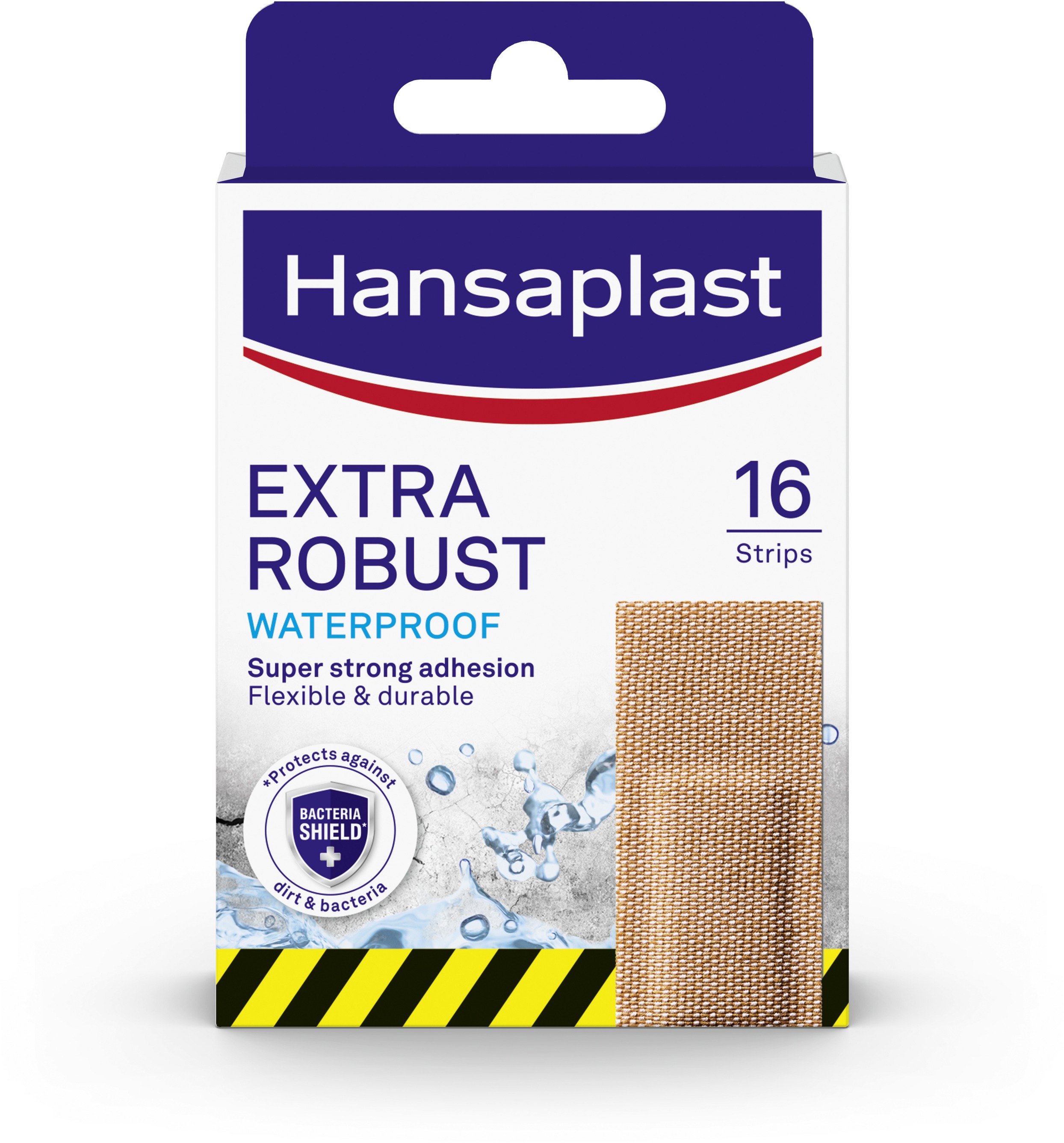 HANSAPLAST ExtraRobust odolná náplasť 16 ks