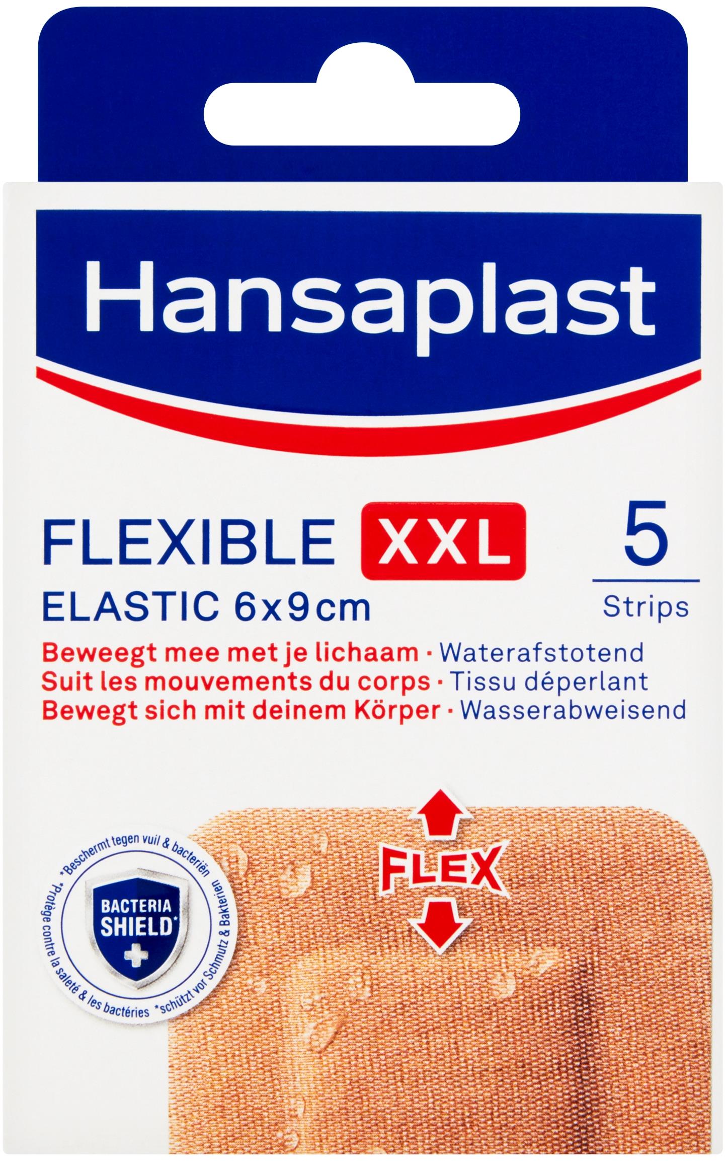 HANSAPLAST Flexible XXL, elastická náplasť (5 ks)