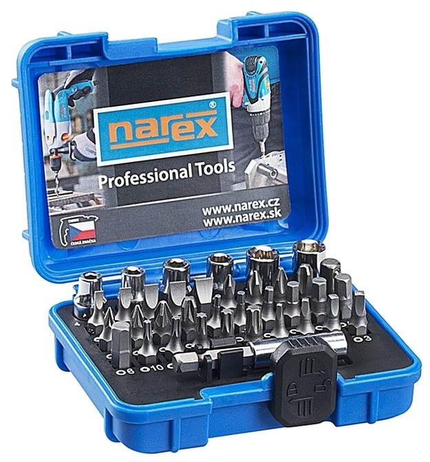 Narex Industrial-CrV 37-Bit Box, 37 ks