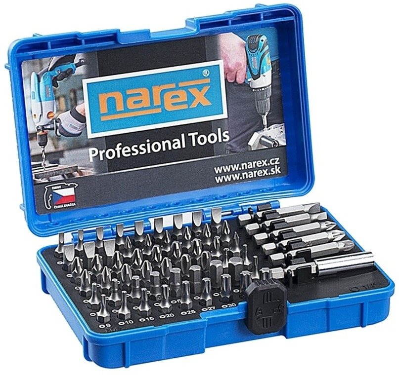 Narex Industrial-CrV 60-Bit Box 60 ks