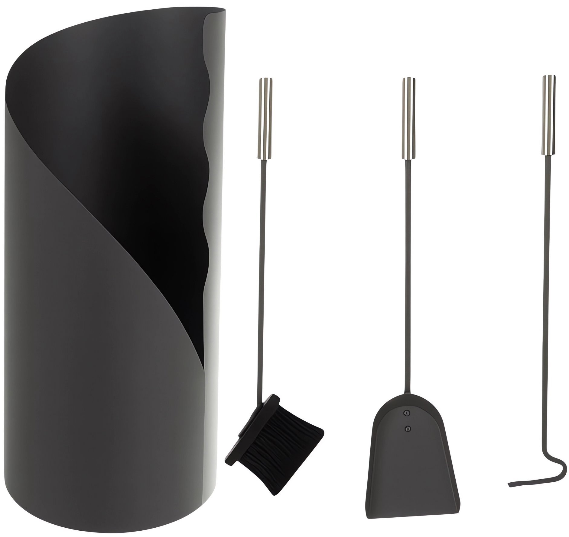 Kaminer 25970 Krbové nářadí 3 díly, černé