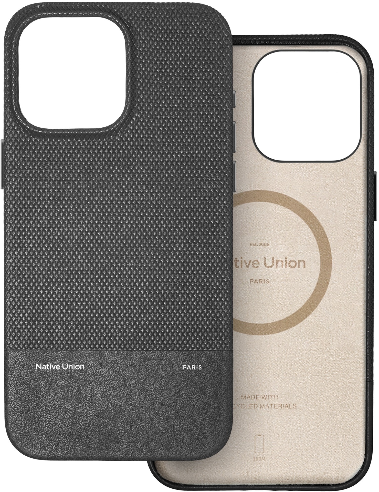 Native Union (Re)Classic Case Black iPhone 16 Pro Max