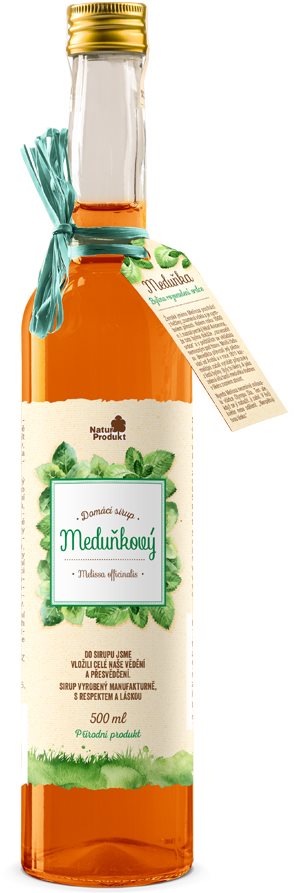 Naturprodukt Sirup meduňkový 500ml