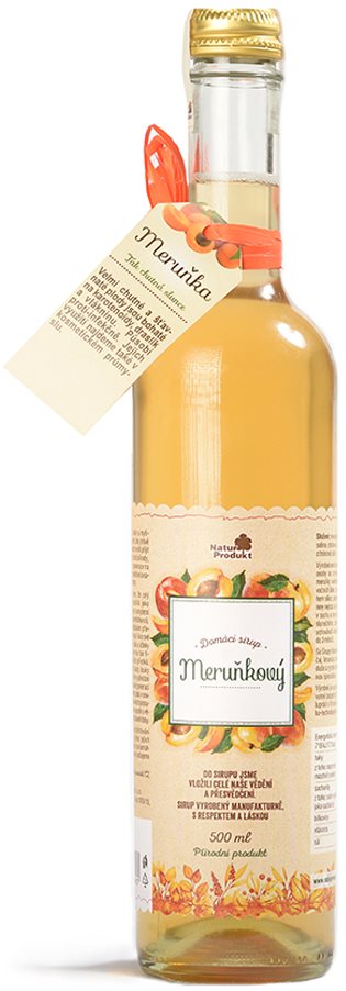 Naturprodukt Sirup marhuľový 500 ml