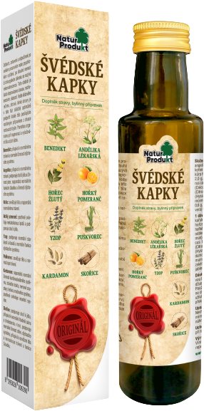 Naturprodukt Švédske kvapky