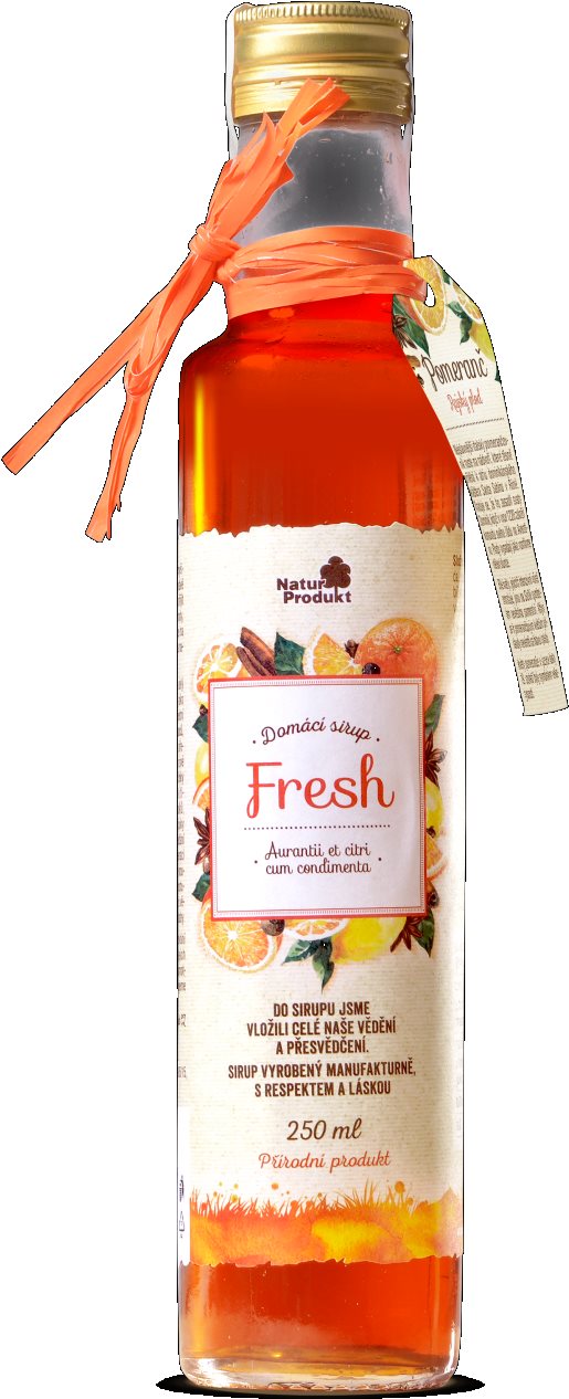 Naturprodukt Sirup fresh CZ 250 ml