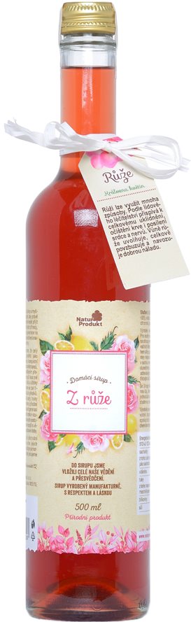 Naturprodukt Sirup z ruže 500 ml