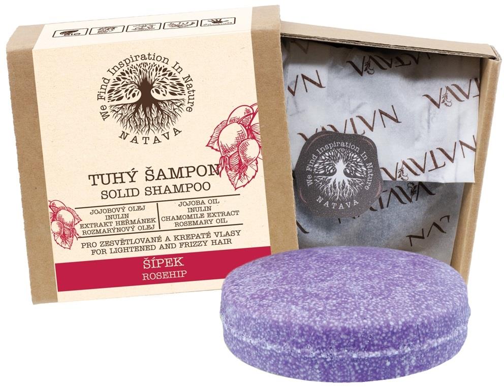 Natava tuhý šampón Šípky 85 g