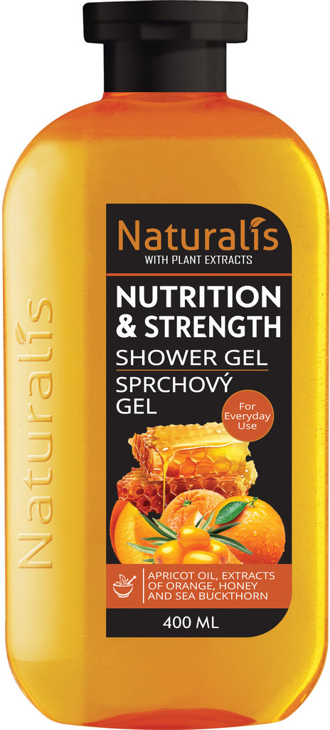 Naturalis Sprchovací gél – Nutrition & Strenght 400 ml