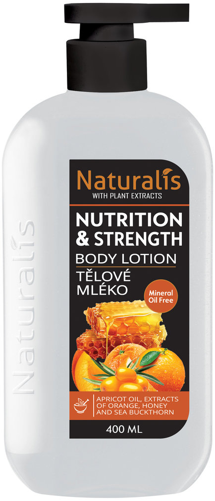Naturalis Telové mlieko – Nutrition & Strenght 400 ml