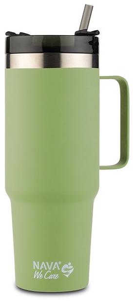 NAVA Greece Tumbler We care s rukoväťou 900 ml, green