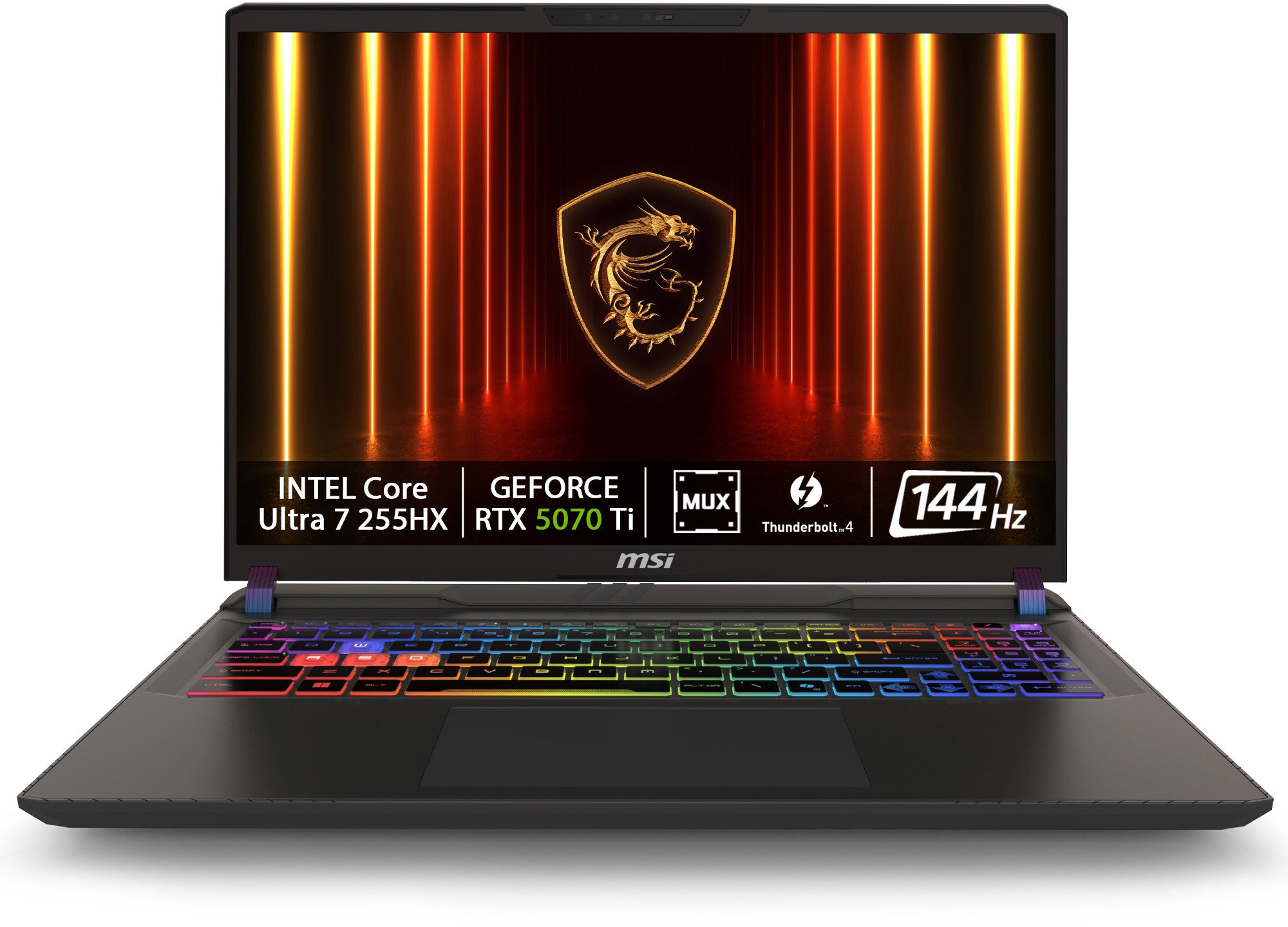 MSI Vector 16 HX AI A2XWHG-695XSK kovový