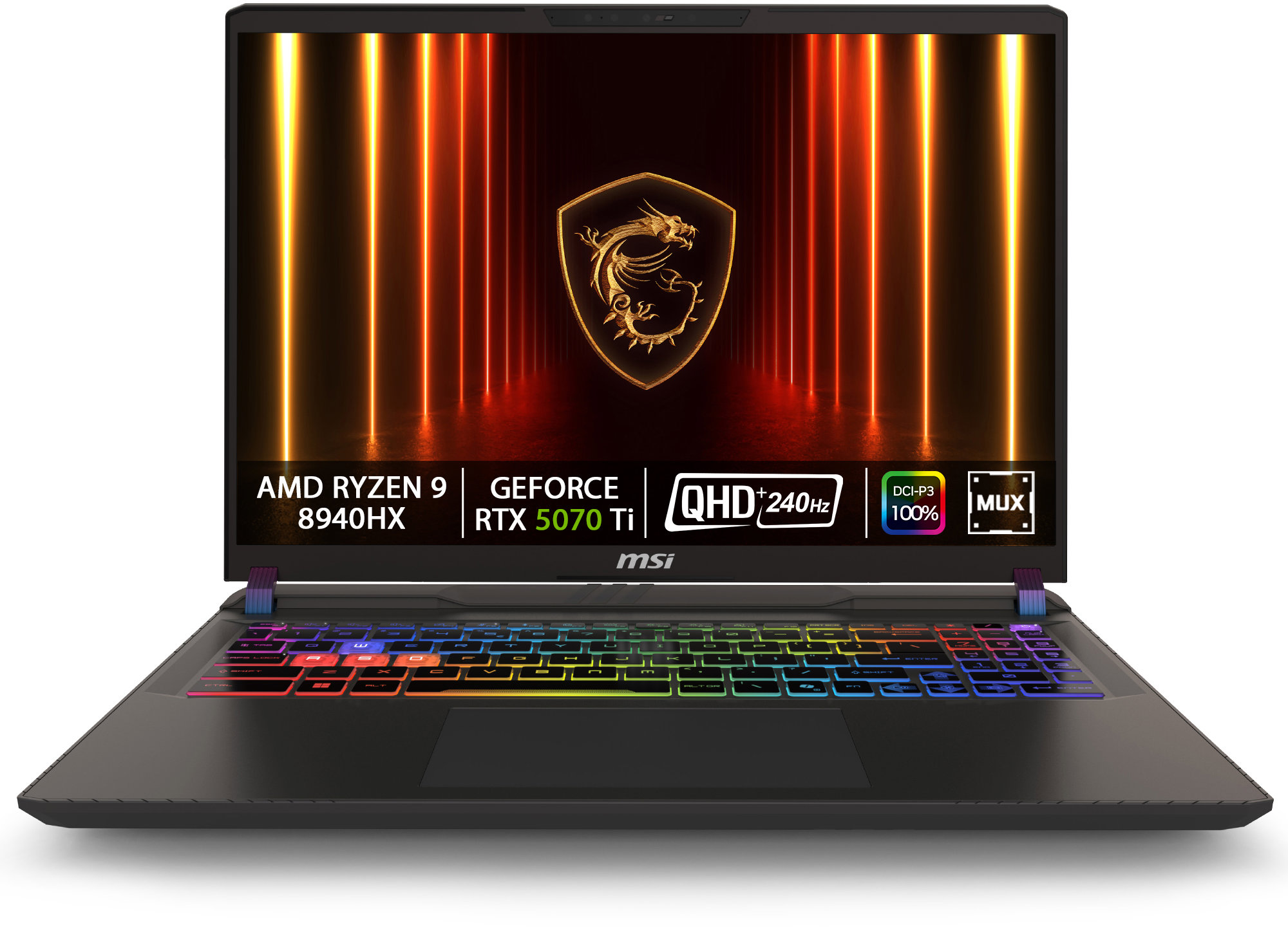 MSI Vector A16 HX A8WHG-049XSK kovový