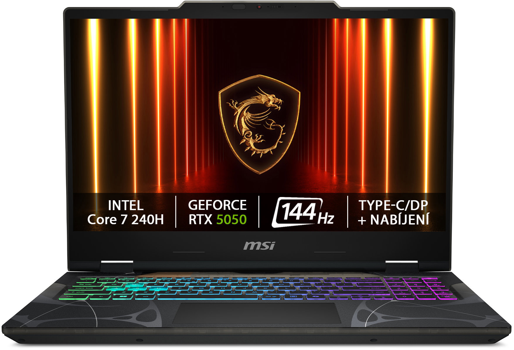 MSI Cyborg 15 B2RWEKG-043CZ kovový