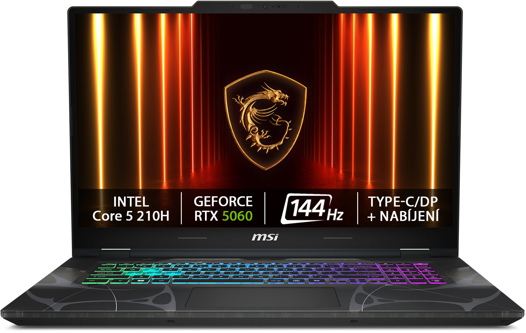 MSI Cyborg 17 B2RWFKG-064XCZ kovový
