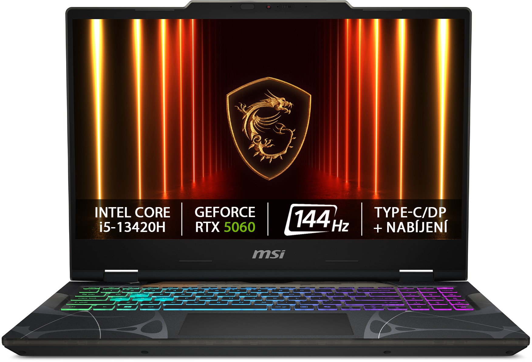 MSI Cyborg 15 B13WFKG-478XCZ kovový