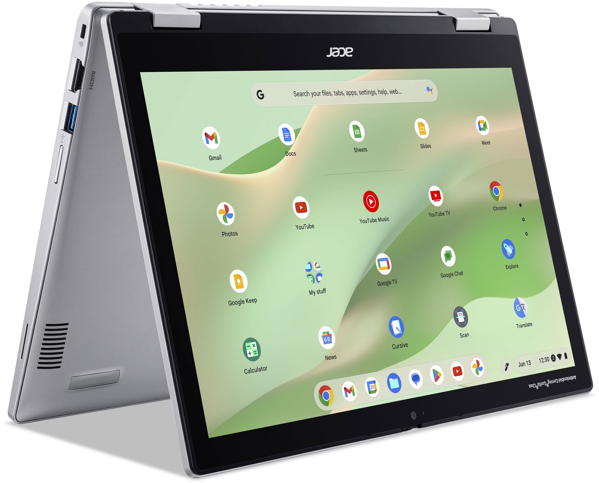 Acer Chromebook Spin 312 Sparkly Silver (CP312-1HN-C67S)