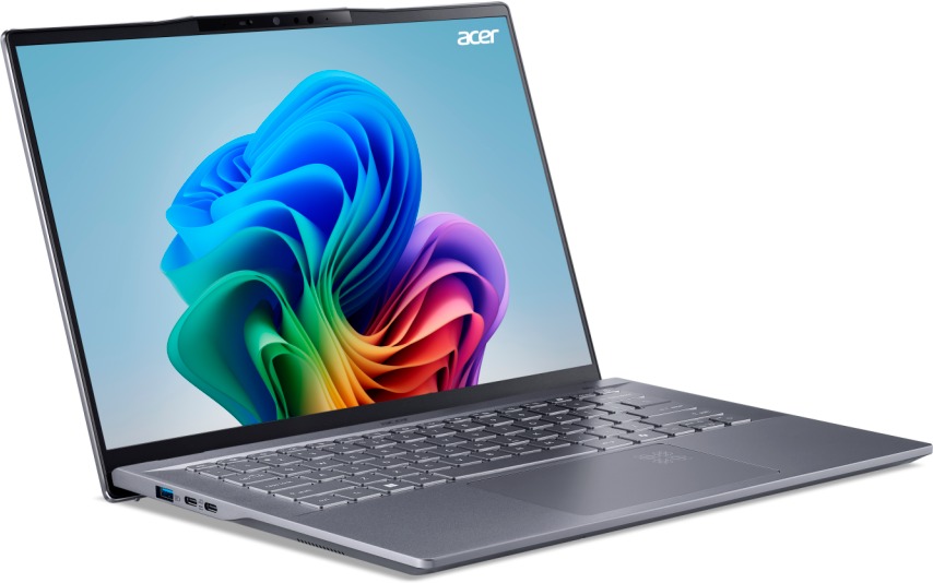 Acer Swift 14 AI Steel Gray celokovový