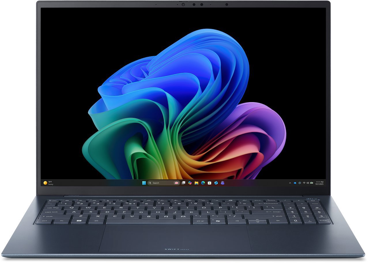 Acer Swift Edge 16 AI Blue kovový (SFE16-I51-74HC) (bez adaptéra)