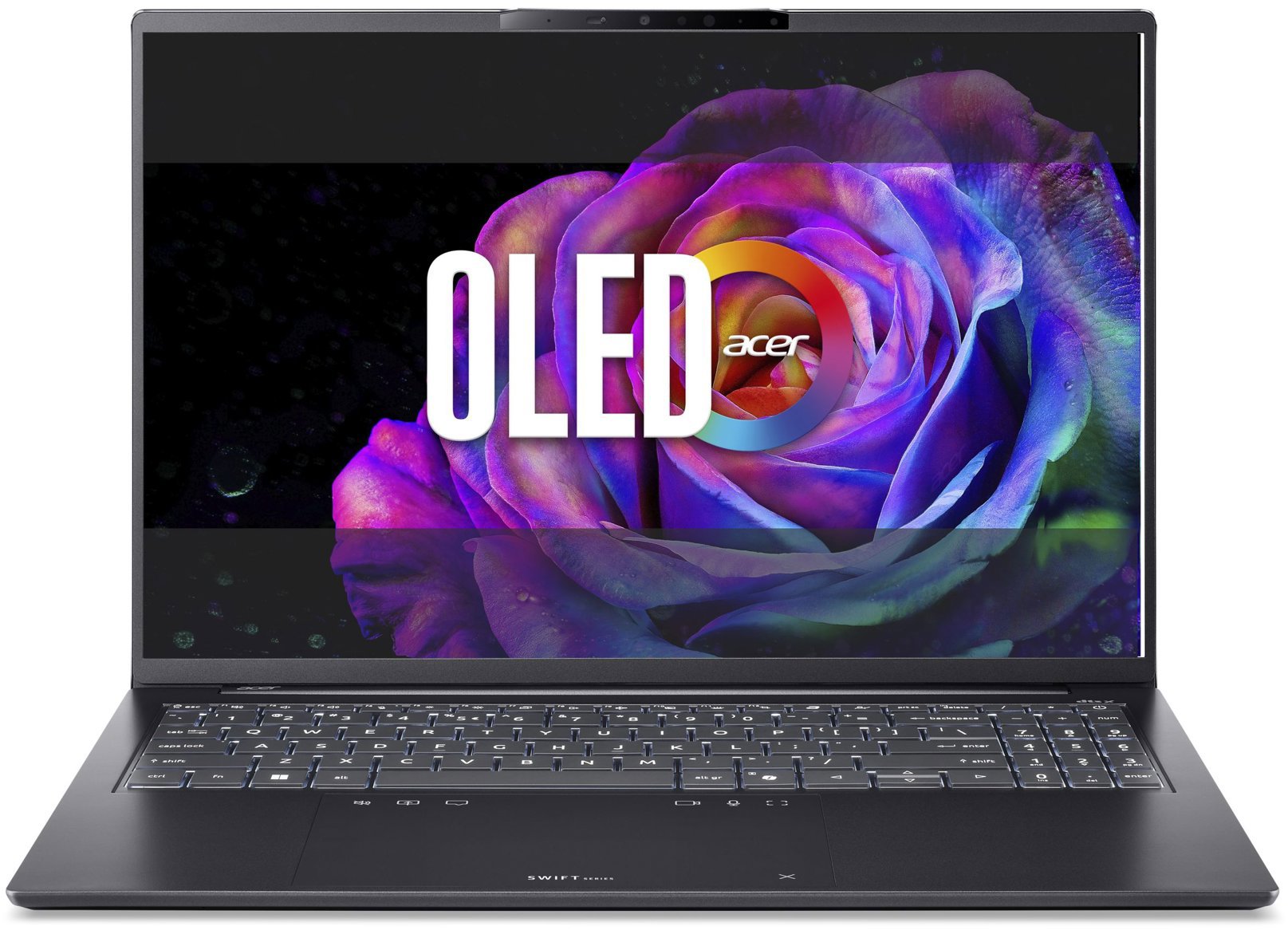 Acer Swift Go 16 AI Gray kovový (SFG16-I71-75VK) (bez adaptéru)