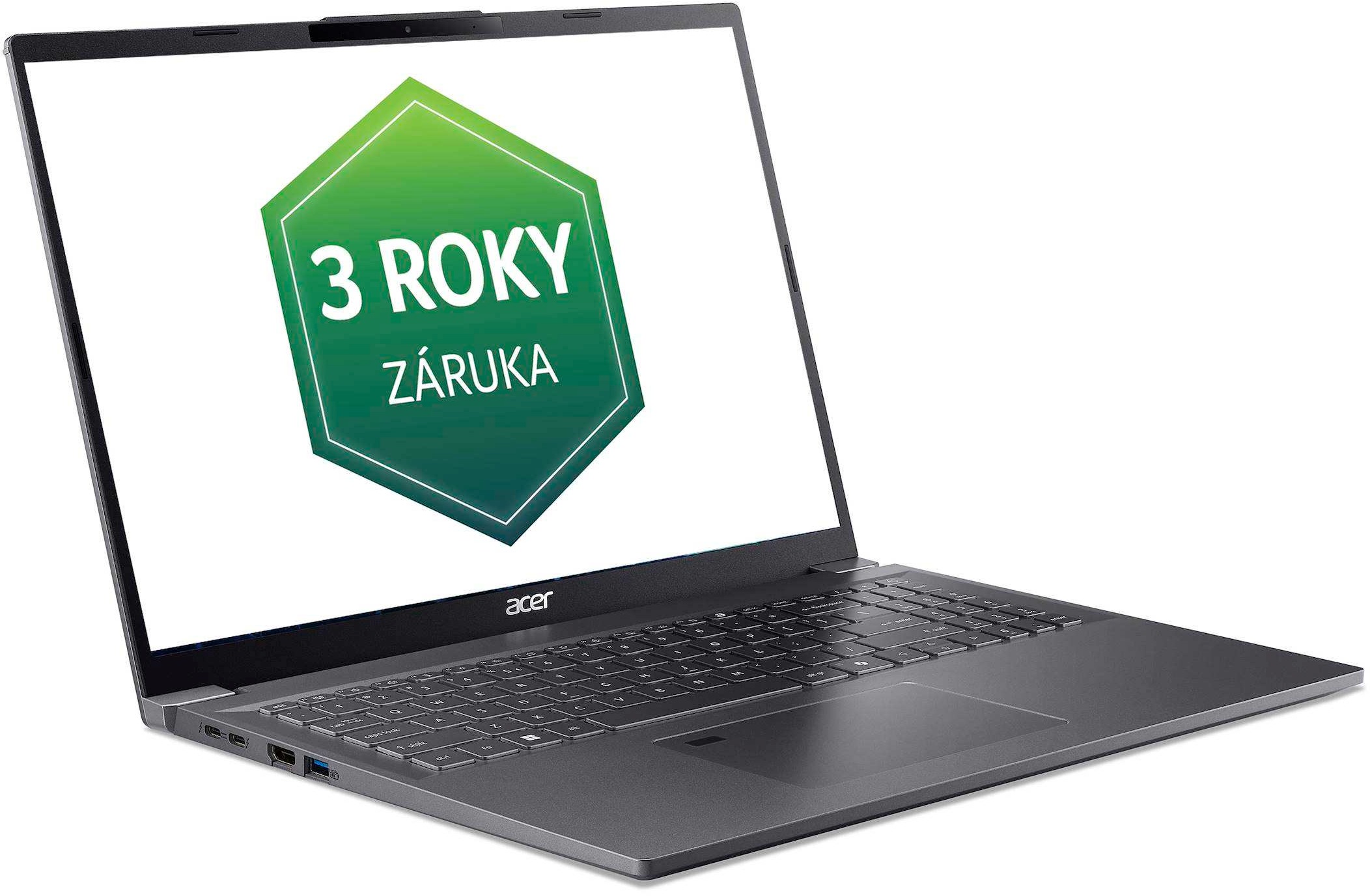 Acer Aspire 16 Steel Gray kovový (A16-71M-54XS) (bez adaptéra)