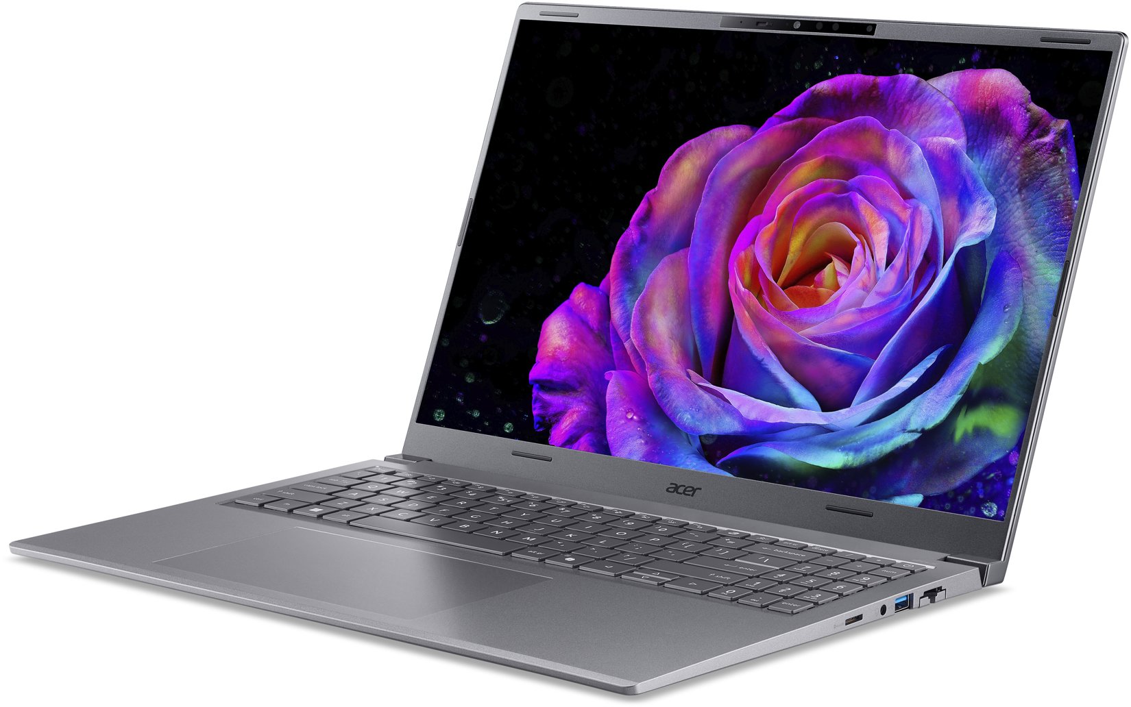 Acer Aspire X 16 AI Steel Gray kovový (AX16-I71M-96F0) (bez adaptéra)