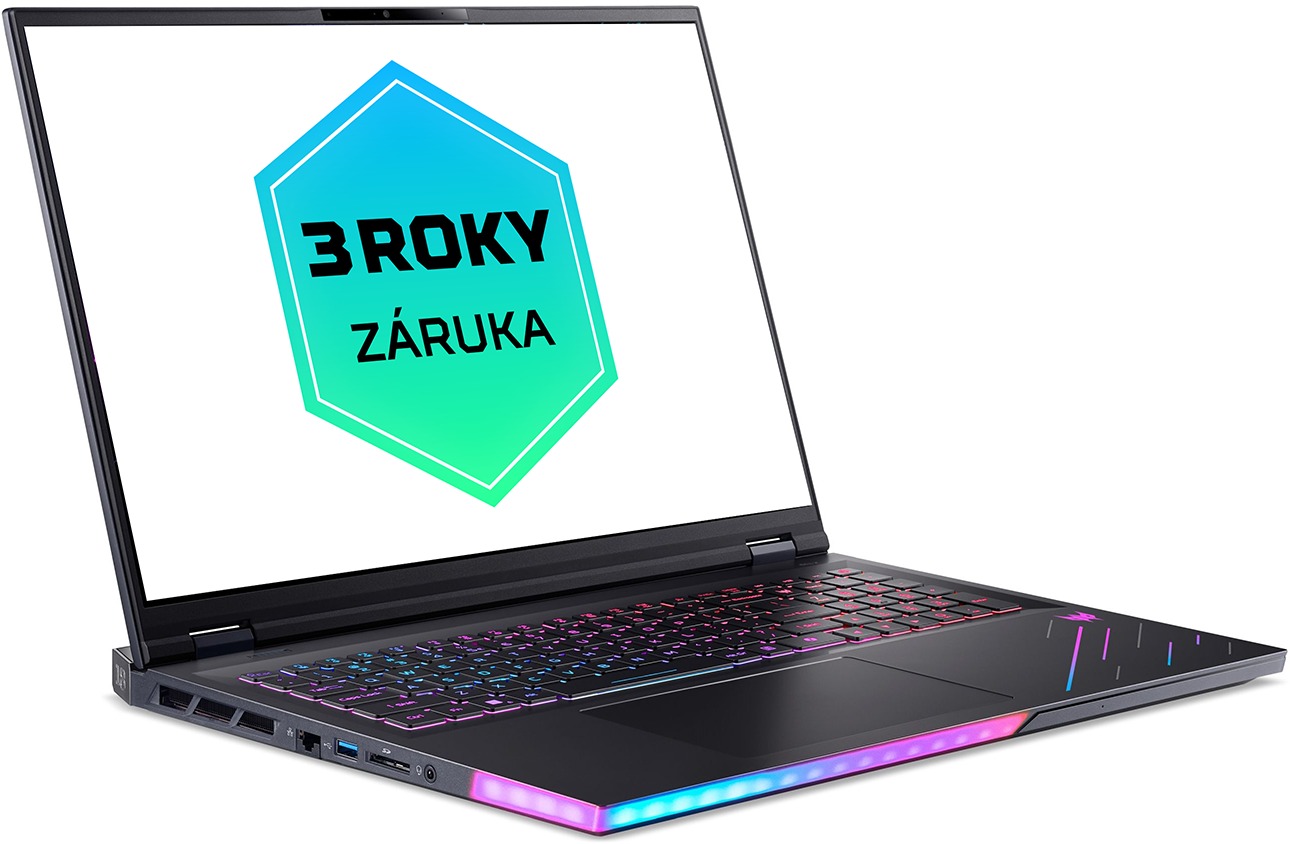 Acer Predator Helios 18 AI Abyssal Black kovový (PH18-I71-93U6) (bez adaptéra)