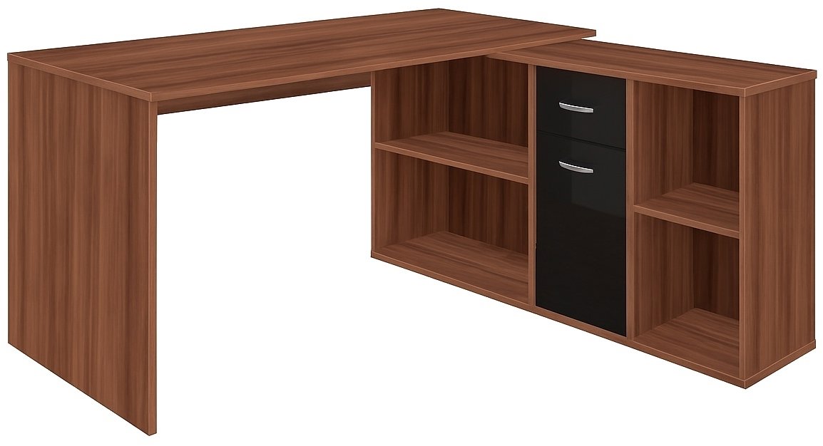 Nejlevnější nábytek Rothing pravý, slivka/čierny lesk