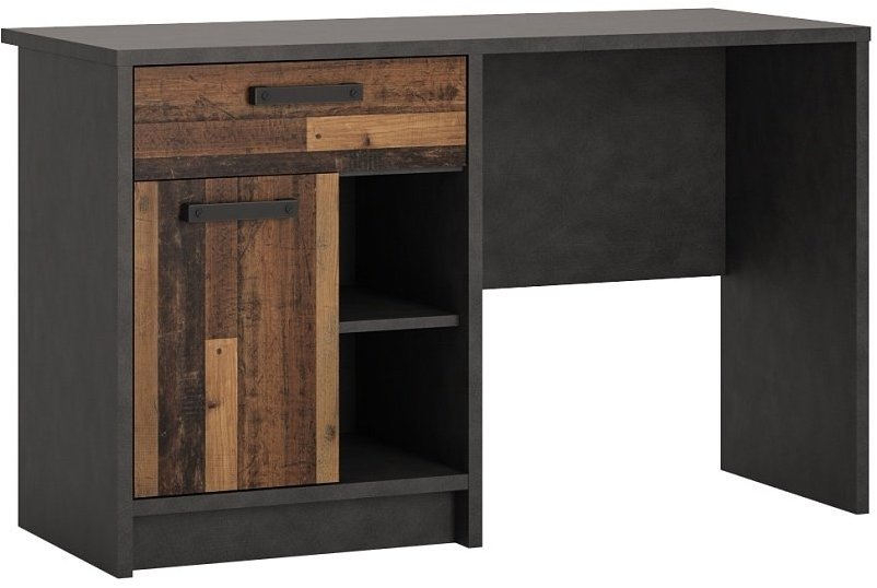 Nejlevnější nábytek Livana 1D1S, matera tmavý/old style