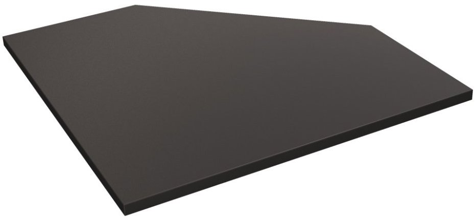 Nejlevnější nábytek Rohový spojovací prvok na stoly Nejby Gianni Premium, antracit