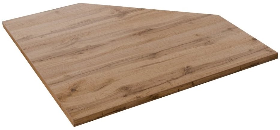 Nejlevnější nábytek Rohový spojovací prvok na stoly Nejby Gianni Premium, dub wotan