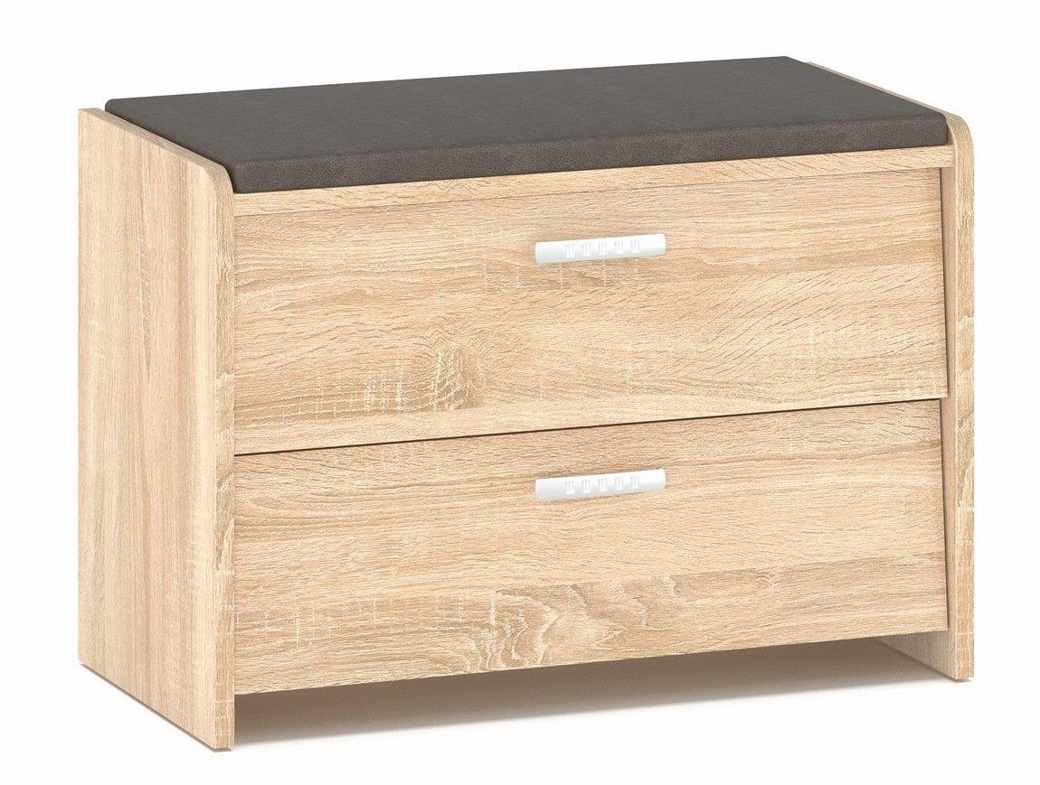 Nejlevnější nábytek Botník s výklopnými dvierkami Vidžo 1, dub sonoma